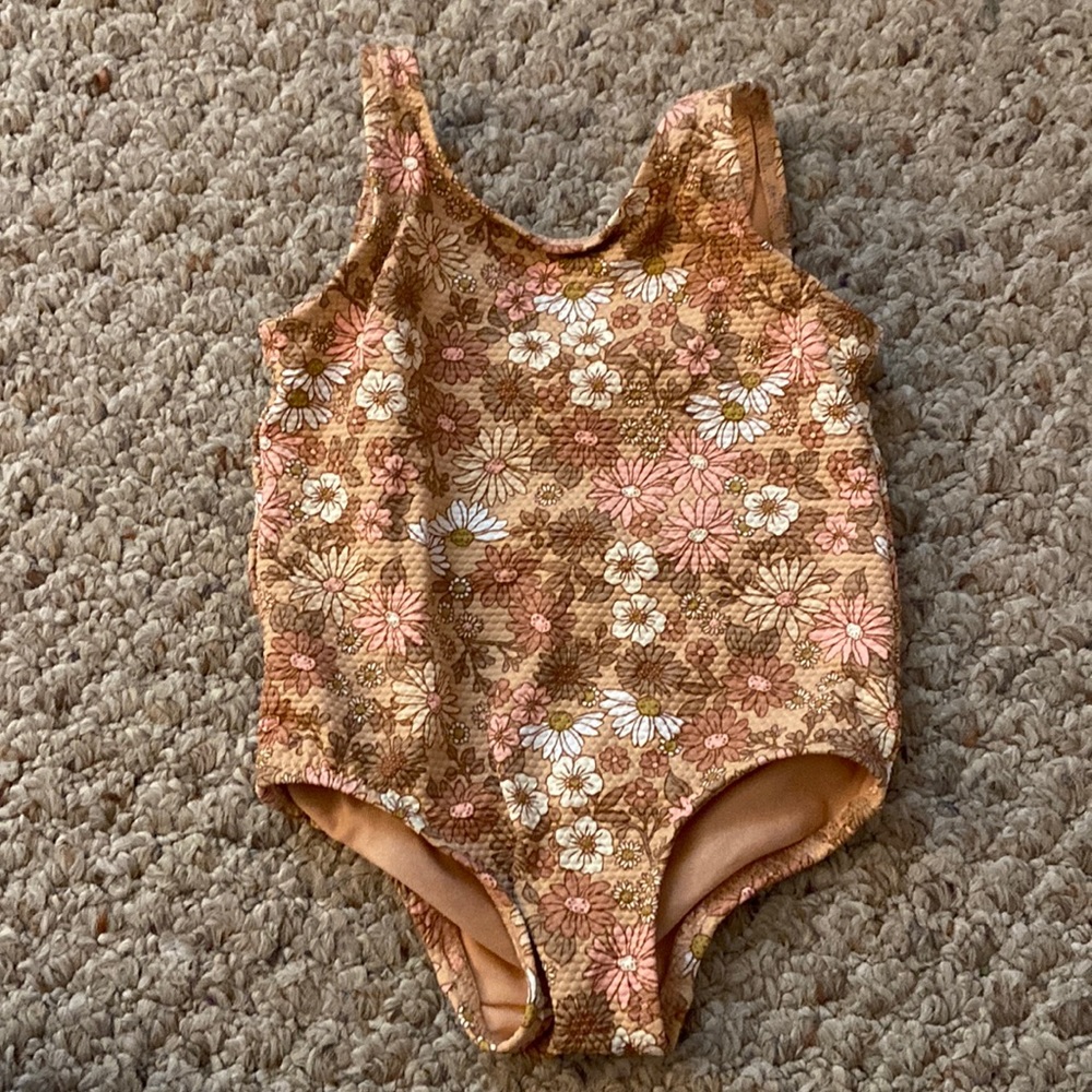 Floral swim suit